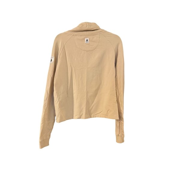 Wanakome Cropped Cream Sweatshirt Hoodie Size Large Womens Canada - Picture 2 of 7